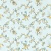 blue botanical wallpaper from sanderson