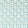 blue botanical printed fabric from Clarke & Clarke