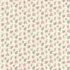 green botanical printed fabric from Clarke & Clarke