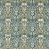 blue botanical printed fabric from Clarke & Clarke