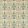 green botanical printed fabric from Clarke & Clarke