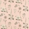 neutral botanical printed fabric from Clarke & Clarke