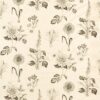 neutral botanical printed fabric from Clarke & Clarke