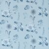 blue botanical printed fabric from Clarke & Clarke