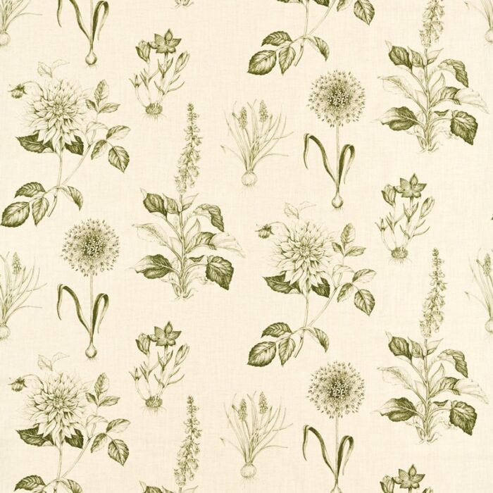 Roseraie Fabric - Sage swatch