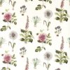 green botanical printed fabric from Clarke & Clarke