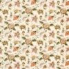 neutral botanical printed fabric from Clarke & Clarke