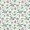 blue botanical printed fabric from Clarke & Clarke