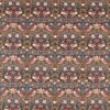brown botanical cotton fabric from William Morris & Co