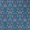 blue botanical cotton fabric from William Morris & Co