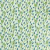 green botanical cotton fabric from William Morris & Co