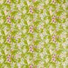 green botanical cotton fabric from William Morris & Co