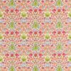 pink botanical cotton fabric from William Morris & Co
