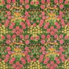 multicolour botanical velvet-chenille fabric from William Morris & Co