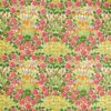 multicolour botanical cotton fabric from William Morris & Co