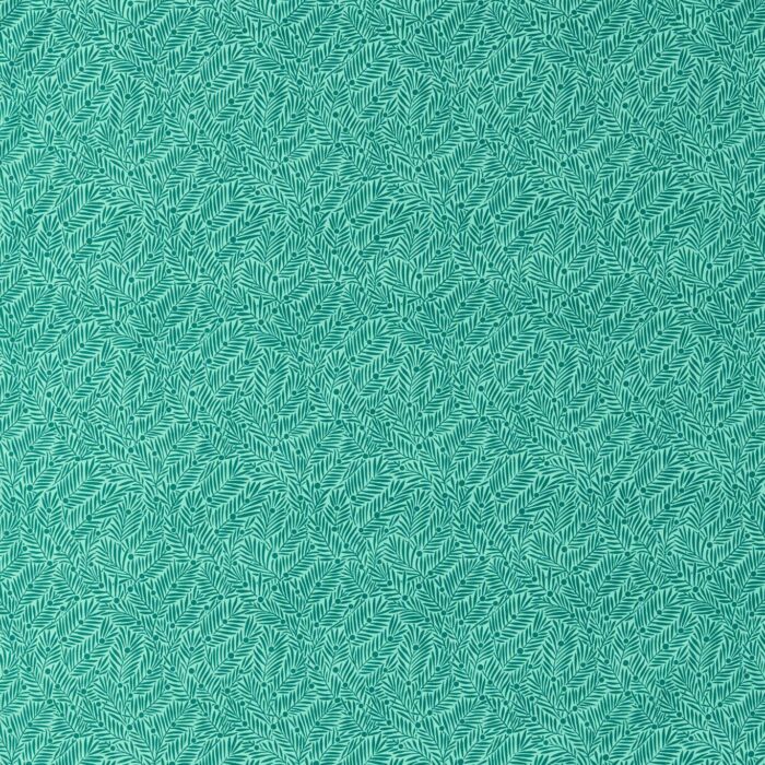 Yew & Aril Fabric - Teal swatch