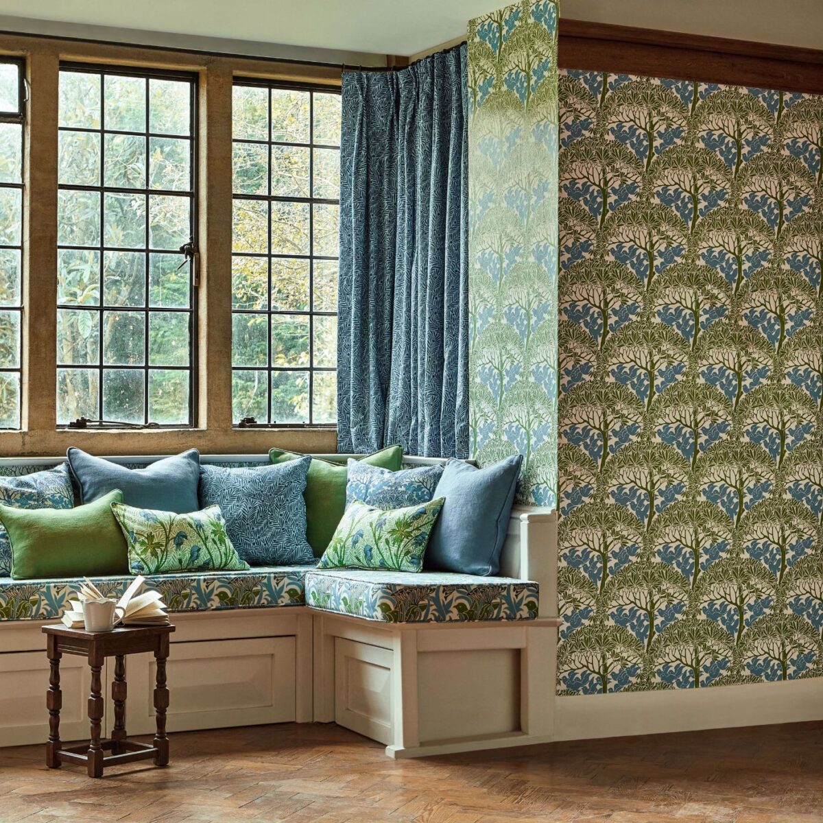 The Savaric Fabric - Garden Green by The Savaric Fabric - Garden Green from