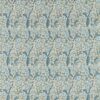 blue botanical printed fabric from William Morris & Co