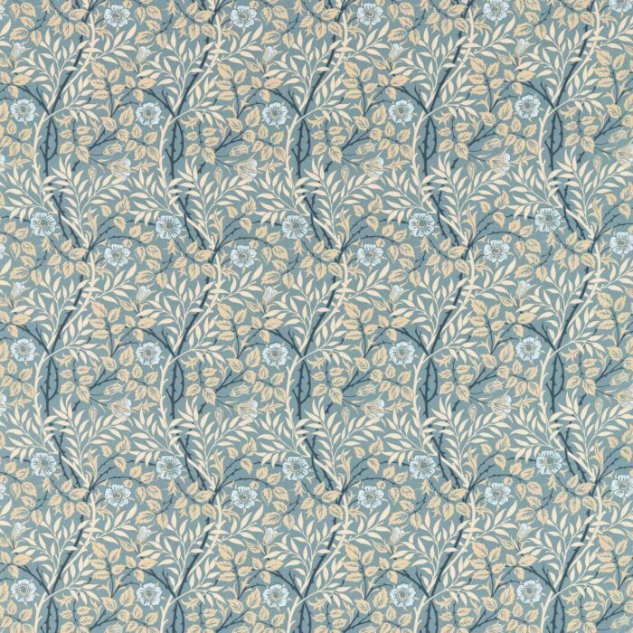 Sweet Briar Fabric - Mineral / Linen swatch