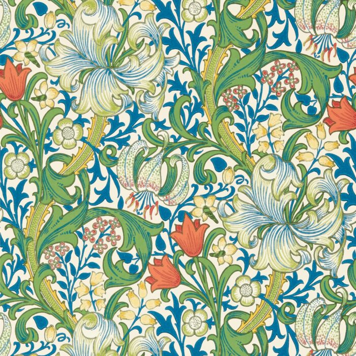 Golden Lily Wallpaper - Twister swatch