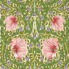green botanical wallpaper from william morris & co