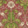 green botanical wallpaper from william morris & co
