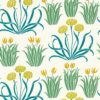 multicolour botanical wallpaper from william morris & co