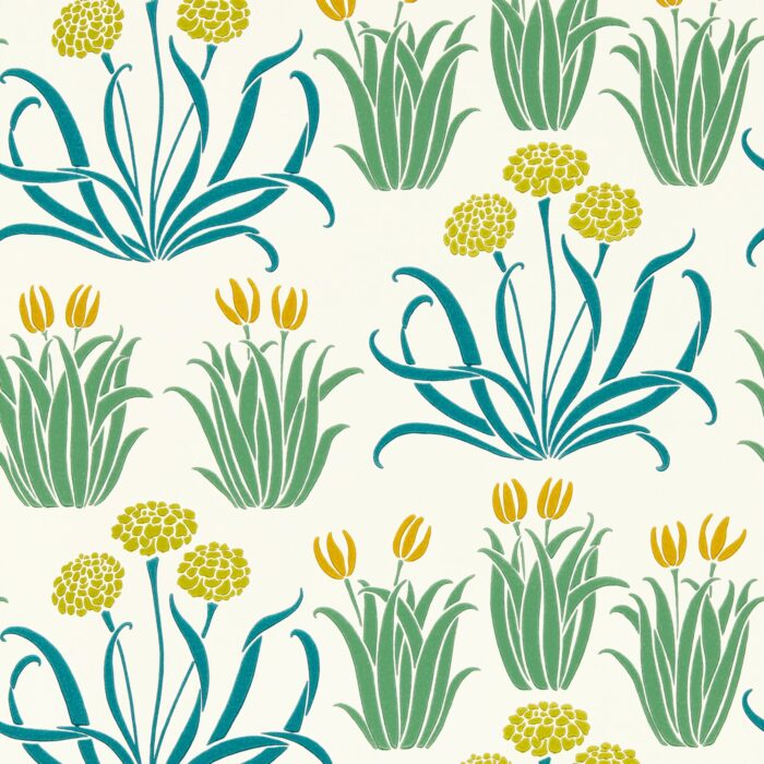 Glade Wallpaper - Gooseberry Fool fabric swatch MVOW217341