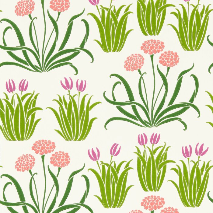 Glade Wallpaper - Tulip Fields fabric swatch MVOW217342