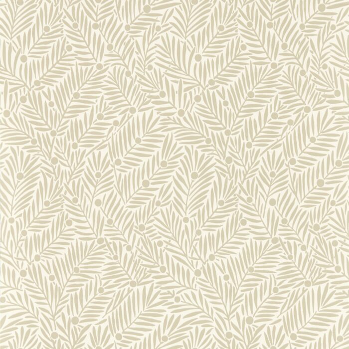 Yew & Aril Wallpaper - Rice Paper swatch