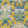 blue botanical wallpaper from william morris & co