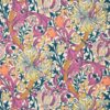 pink botanical wallpaper from william morris & co