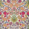 pink botanical wallpaper from william morris & co
