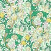green botanical wallpaper from william morris & co