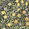 brown botanical wallpaper from william morris & co