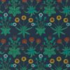 blue botanical wallpaper from william morris & co