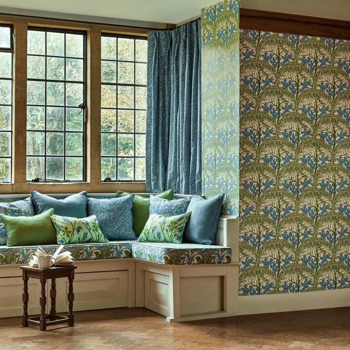 The Savaric Wallpaper - Garden Green by The Savaric Wallpaper - Garden Green from