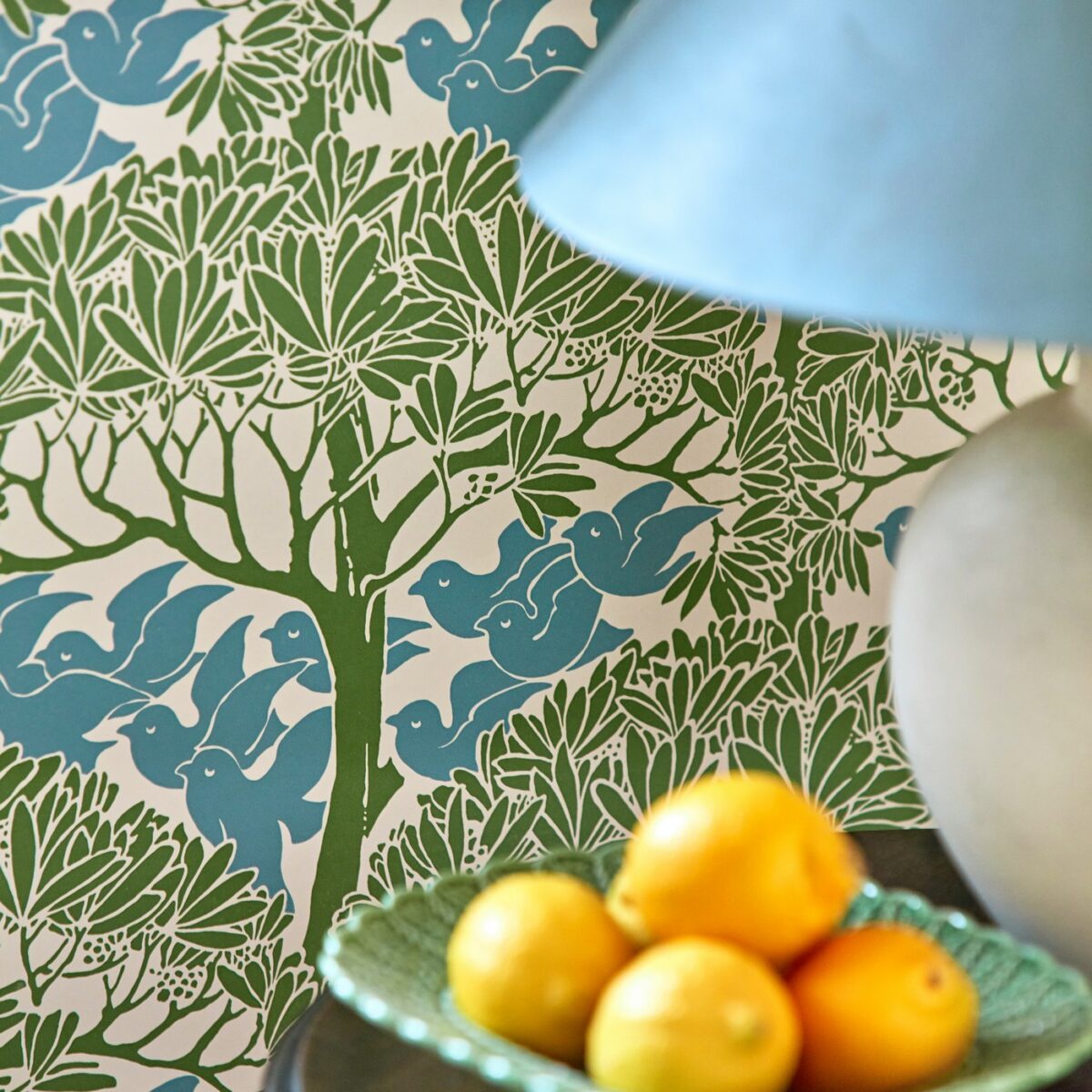 The Savaric Wallpaper - Garden Green by The Savaric Wallpaper - Garden Green from