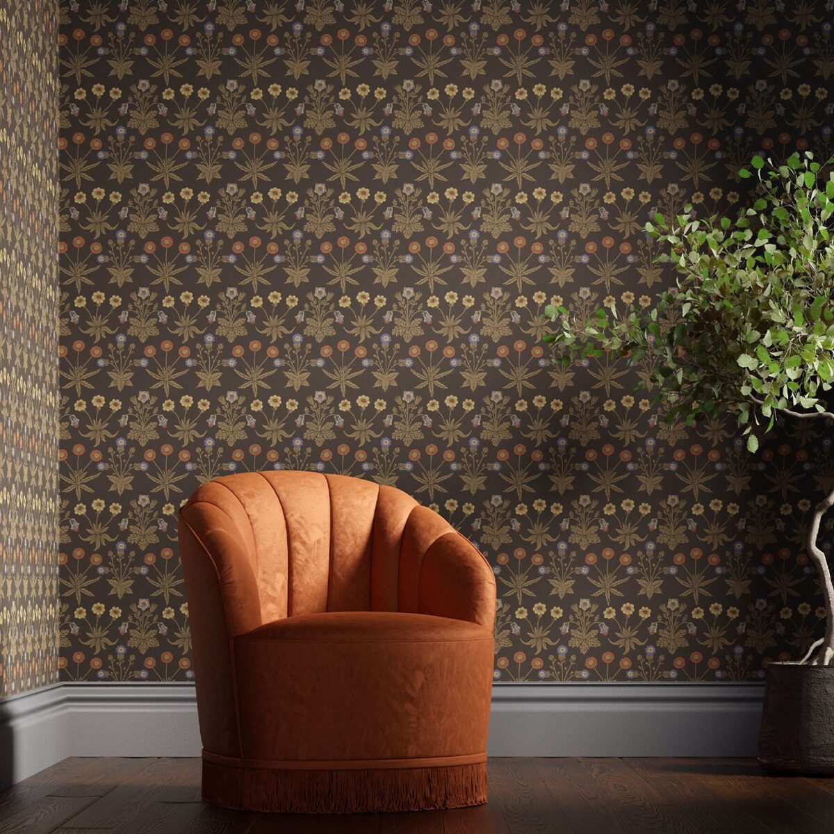 Daisy Wallpaper - Moonlit by Daisy Wallpaper - Moonlit from