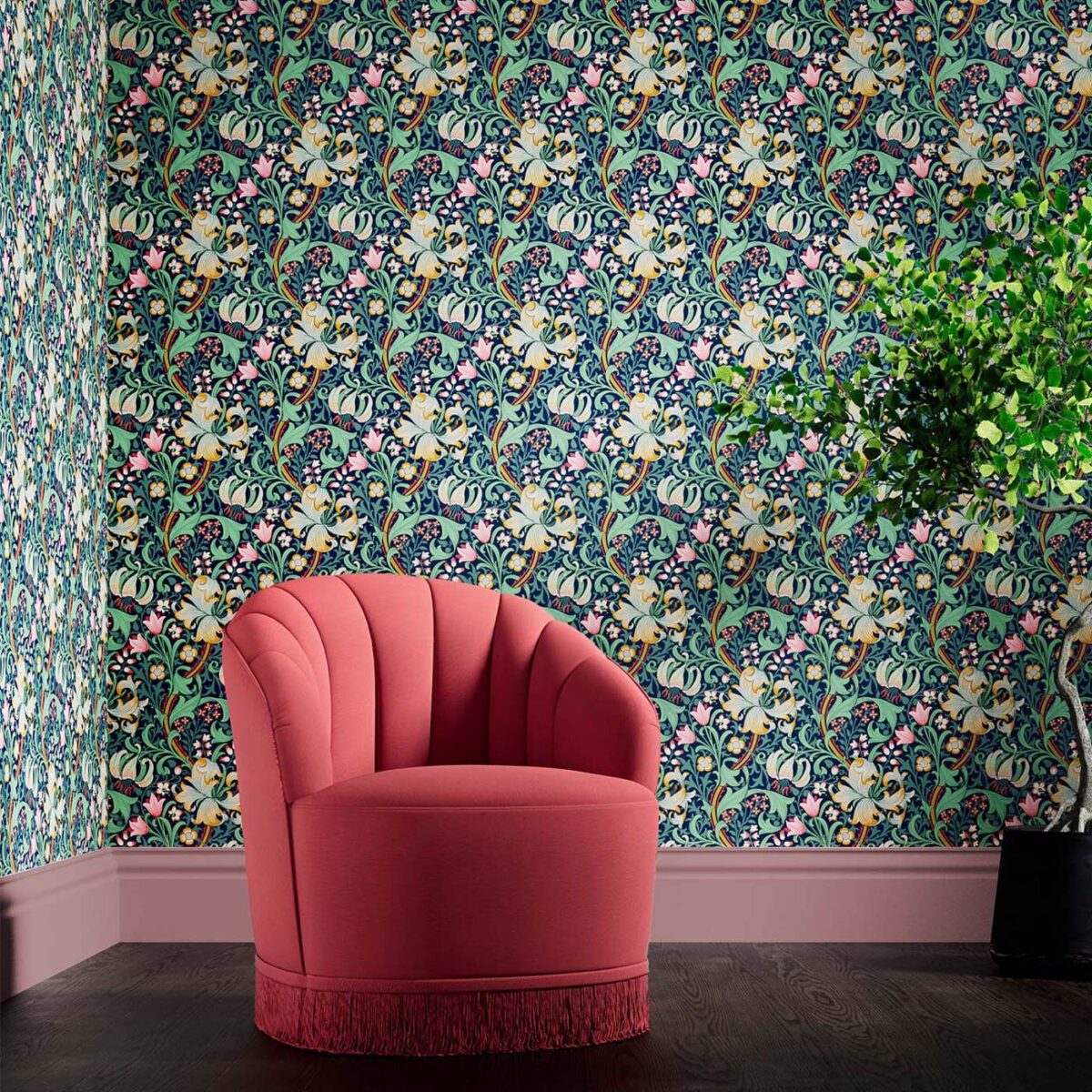 Golden Lily Wallpaper - Galactic Ink by Golden Lily Wallpaper - Galactic Ink from