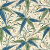 blue botanical wallpaper from william morris & co