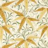 yellow botanical wallpaper from william morris & co