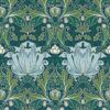 green botanical wallpaper from william morris & co