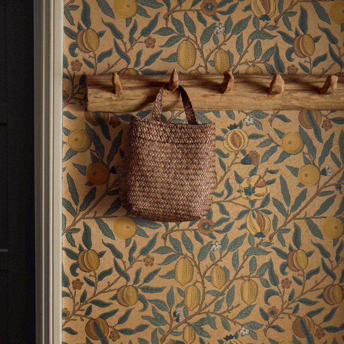 Fruit Wallpaper - Lime / Green / Tan by Fruit Wallpaper - Lime / Green / Tan from