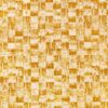 yellow geometric velvet-chenille fabric from Zinc
