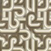 black-grey geometric embroideried fabric from Zinc