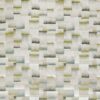 black-grey geometric embroideried fabric from Zinc
