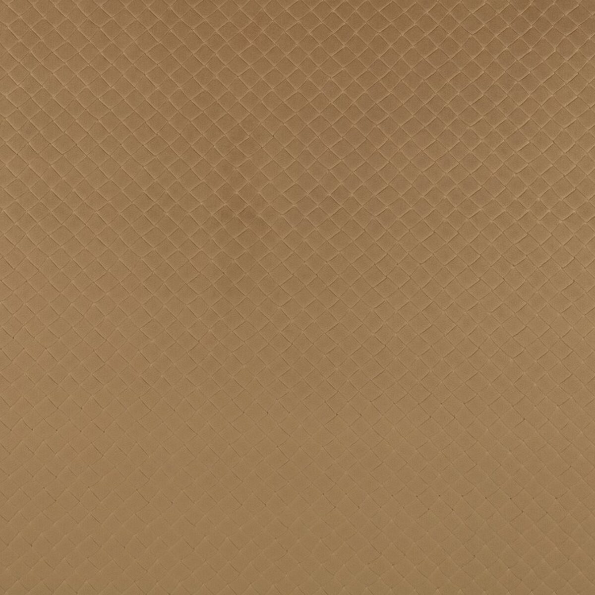 Cachaca Fabric - Gazelle by brown geometric velvet-chenille fabric from Zinc