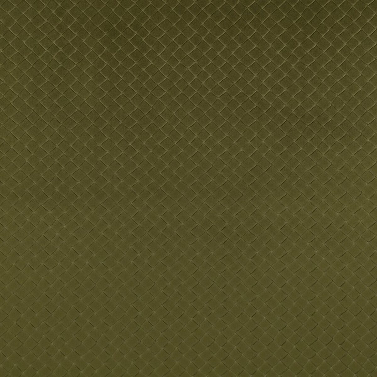 Cachaca Fabric - Hunting by green geometric velvet-chenille fabric from Zinc