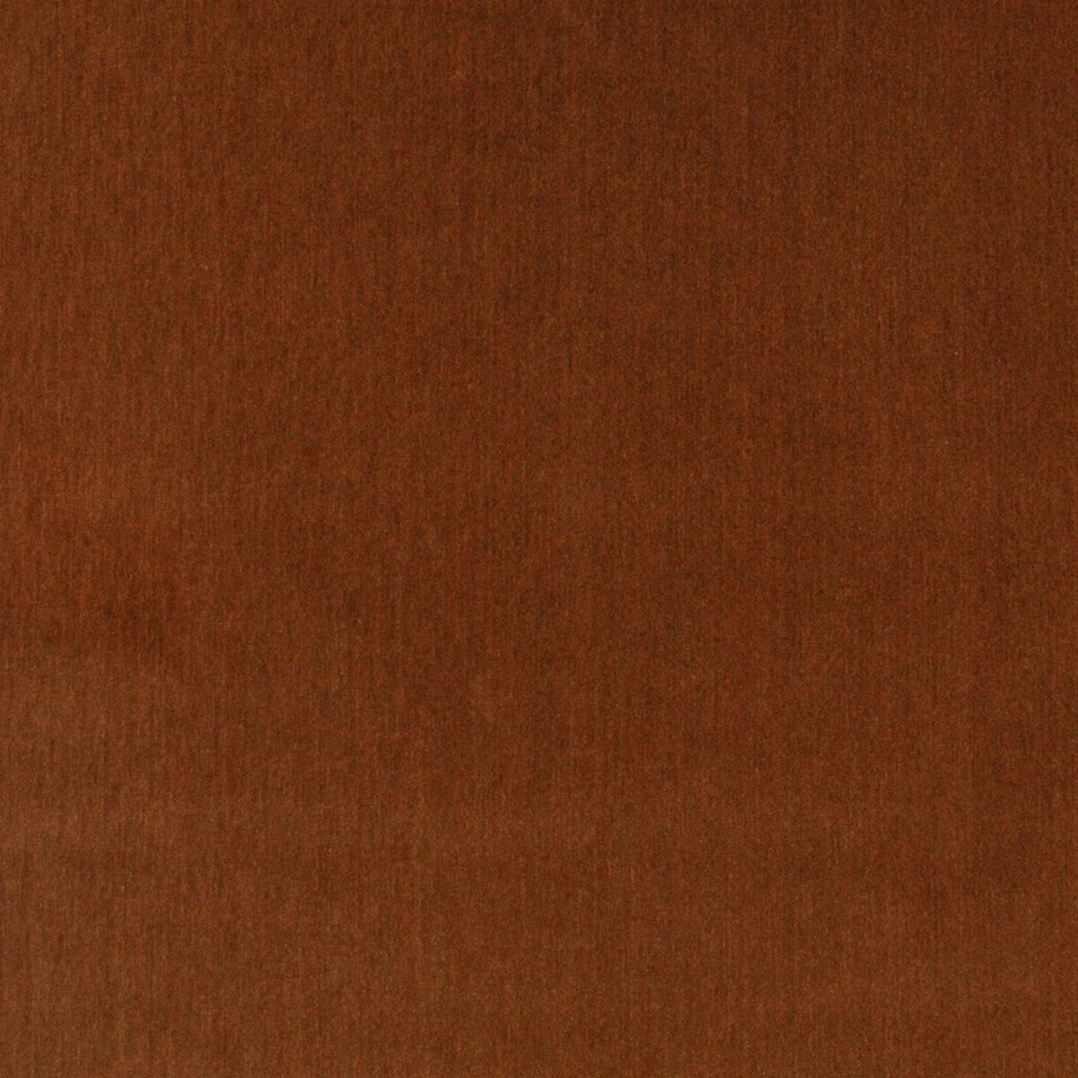 Lenny Fabric - Cognac by orange plain velvet-chenille fabric from Zinc